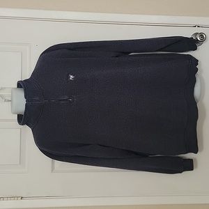 Vintage Big Dogs 1/4 Zip Up Knit Sweater Adult Pullover Size XLarge